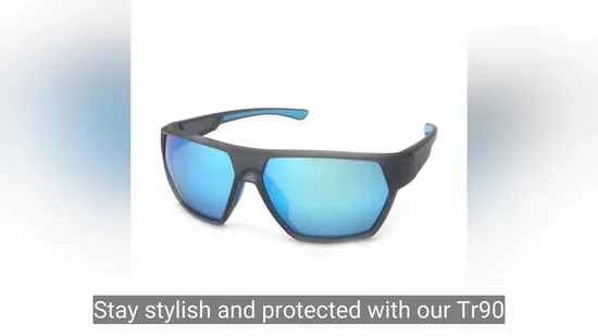 En stock Gafas cuadradas unisex de moda personalizada Gafas de sol polarizadas UV400 para exteriores de China