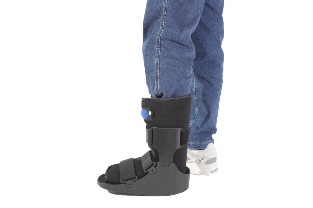 Long Type Black Fracture Ankle Support Without Airbag Walker Boot