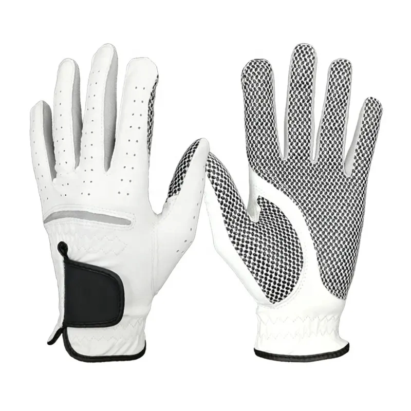 Factory Wholesale Golf Gloves Sheepskin Glove Anti-Slip Cabretta Golf Glove for Men