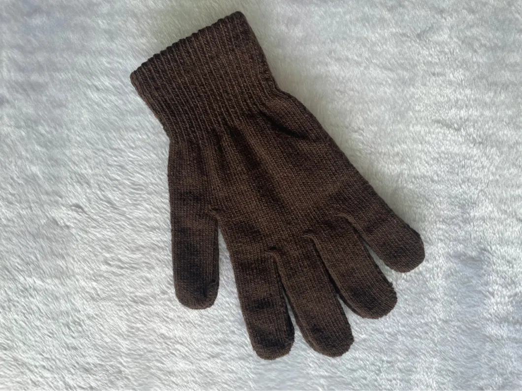 Basic Warm Winter Magic Knit Work Gloves, Touch Screen Cheap Low Price, Working