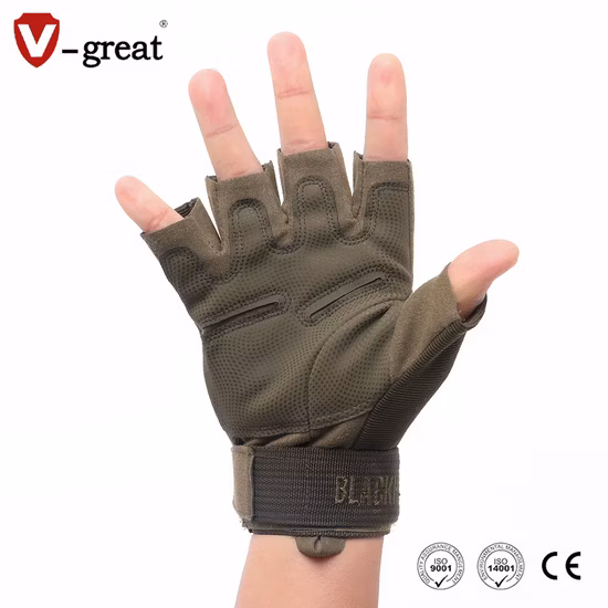 Guantes tácticos militares de doble seguridad para trabajo, tiro, muñeca, deporte, Paintball, entrenamiento de seguridad, dedo, ejército
