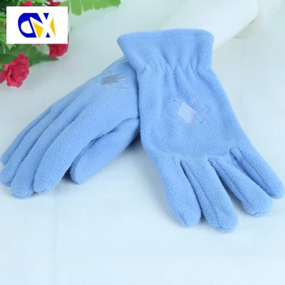 Guantes protectores de seguridad de esquí cálidos de invierno azul